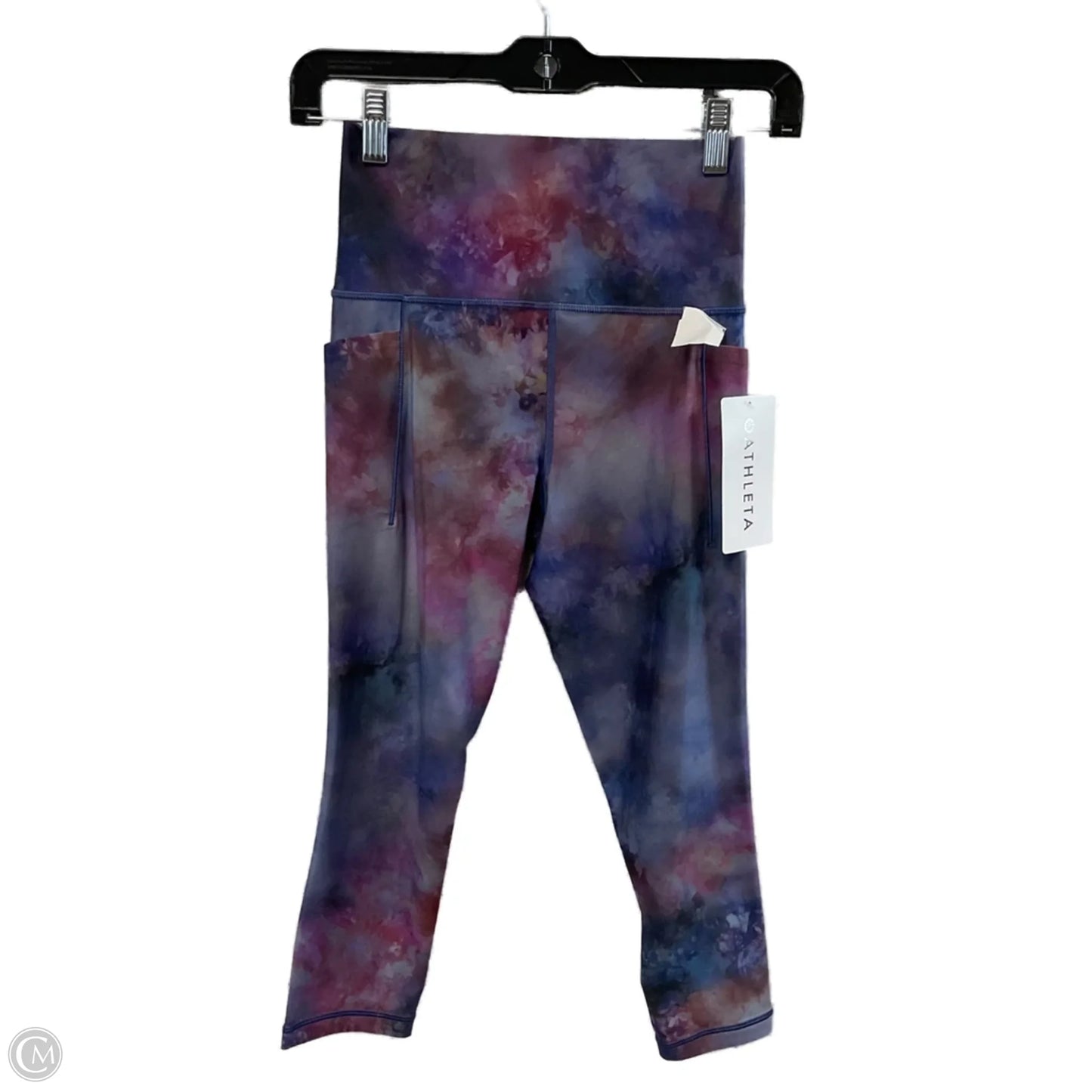 Athletic Leggings Capris By Athleta In Purple, Size: Xs