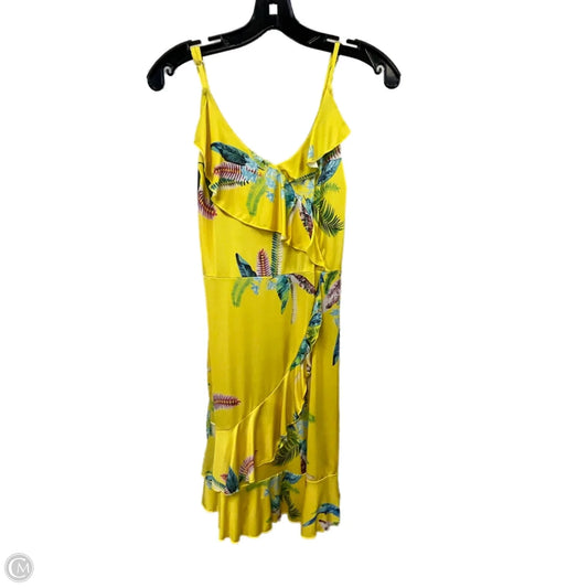 Dress Casual Short By Venus In Yellow, Size: M