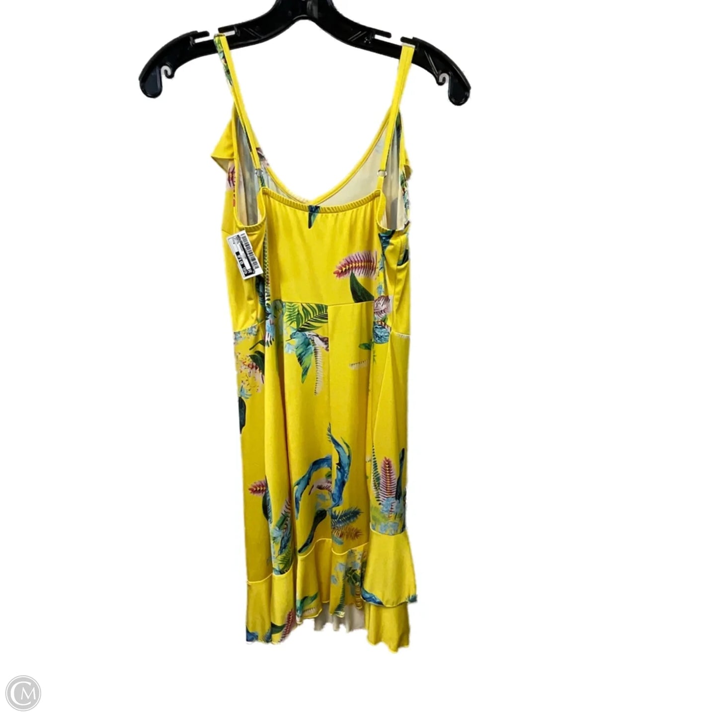 Dress Casual Short By Venus In Yellow, Size: M