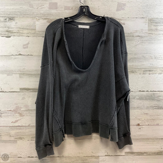 Top Long Sleeve By We The Free In Grey, Size: S