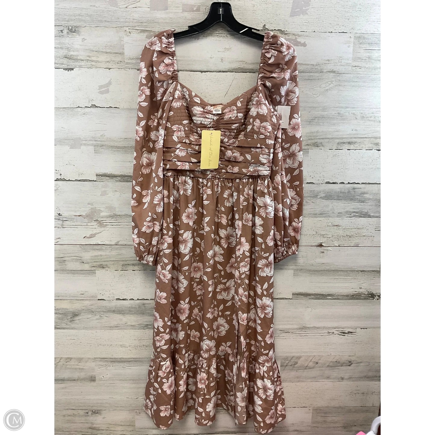 Dress Casual Midi By BAND OF THE FREE In Pink, Size: M