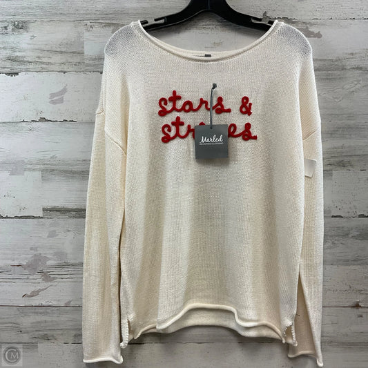 Sweater By Marled In Cream, Size: M