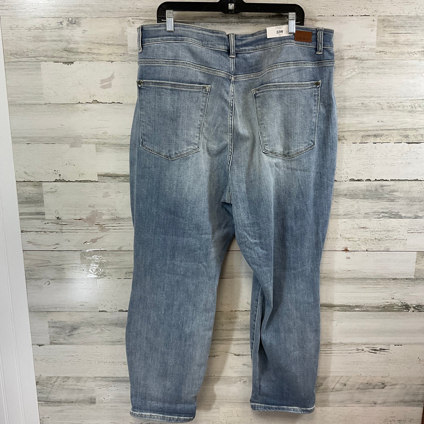 Jeans Boyfriend By Judy Blue In Blue Denim, Size: 22