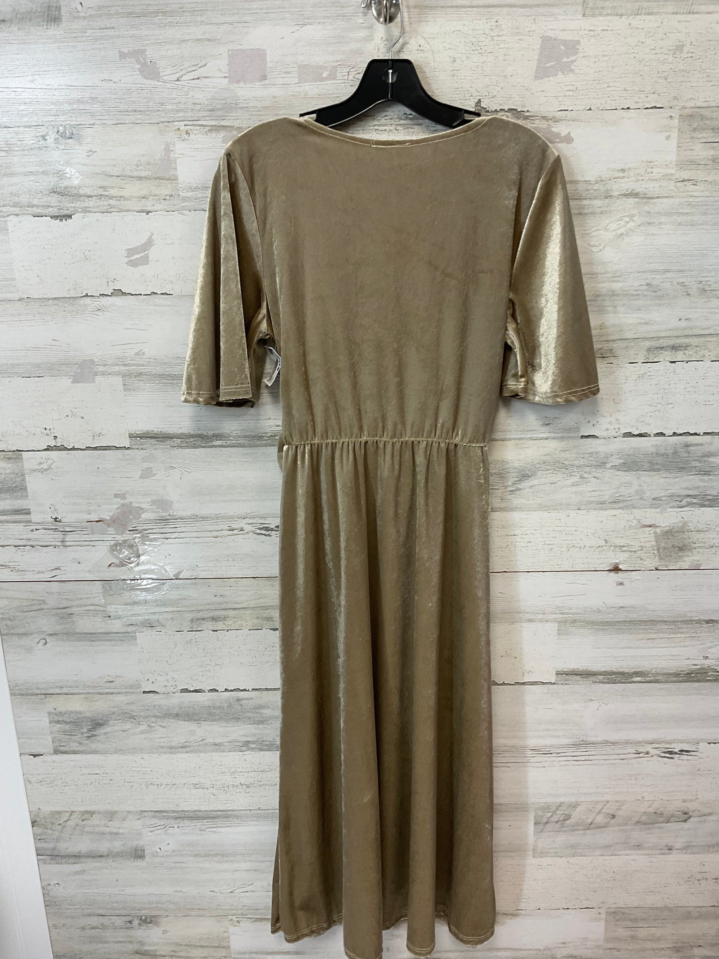 Dress Casual Midi By Bibi In Cream, Size: M