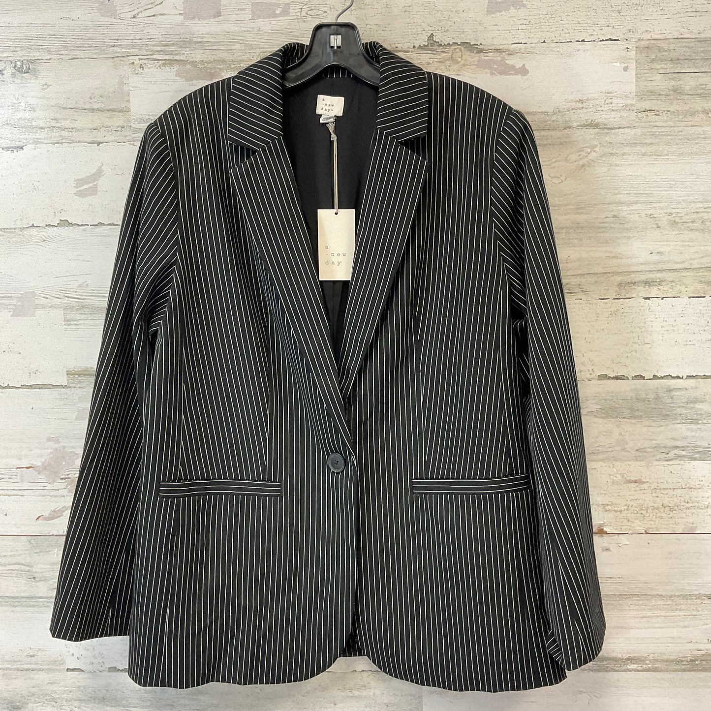 Blazer By A New Day In Black, Size: M