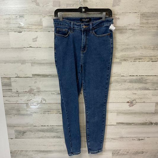 Jeans Skinny By Judy Blue In Blue Denim, Size: 4