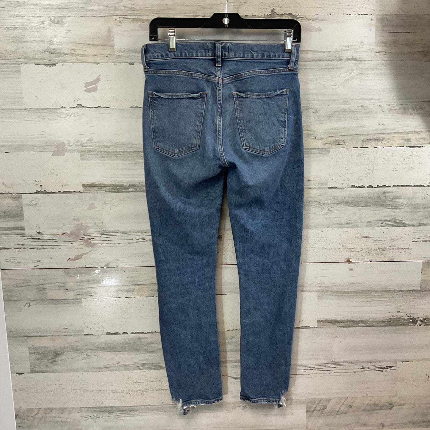 Jeans Skinny By Agolde In Blue Denim, Size: 4