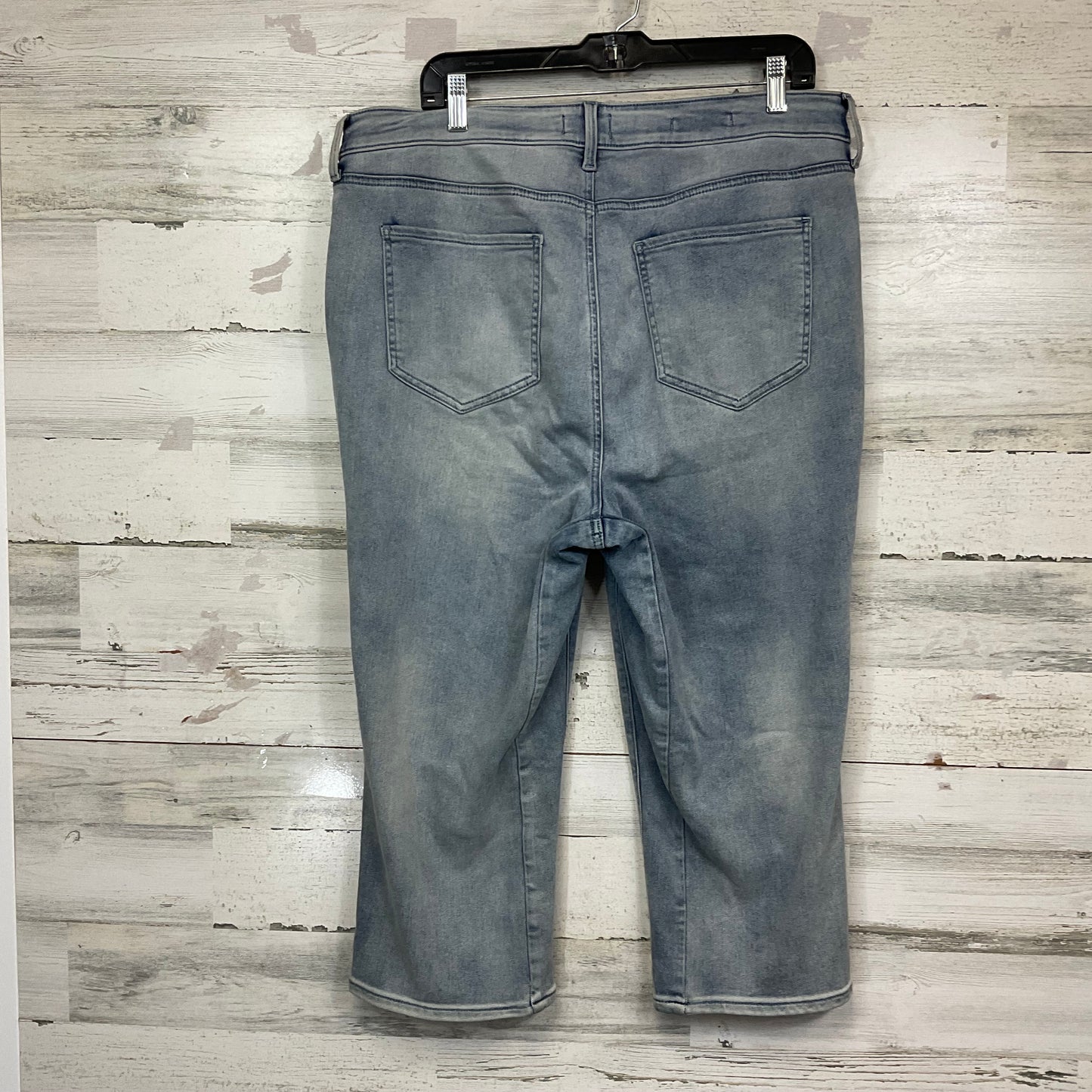 Jeans Straight By Not Your Daughters Jeans In Blue Denim, Size: 16w