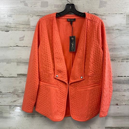 Jacket Other By Diane Gilman In Orange, Size: S