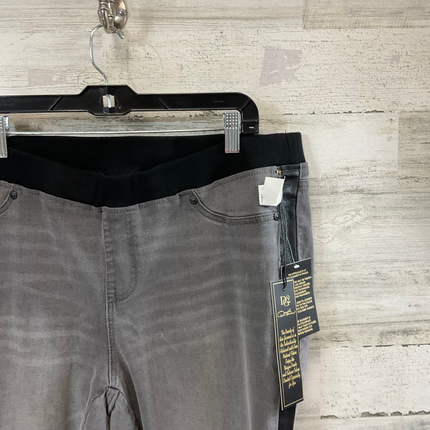 Jeans Skinny By Diane Gilman In Grey, Size: 1XP