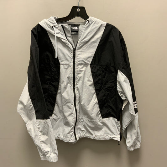 Jacket Windbreaker By The North Face In Grey, Size: L