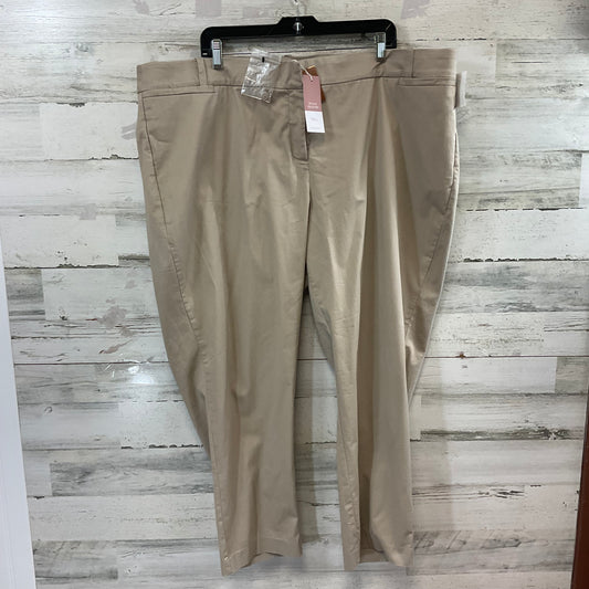 Pants Chinos & Khakis By Lane Bryant In Tan, Size: 22