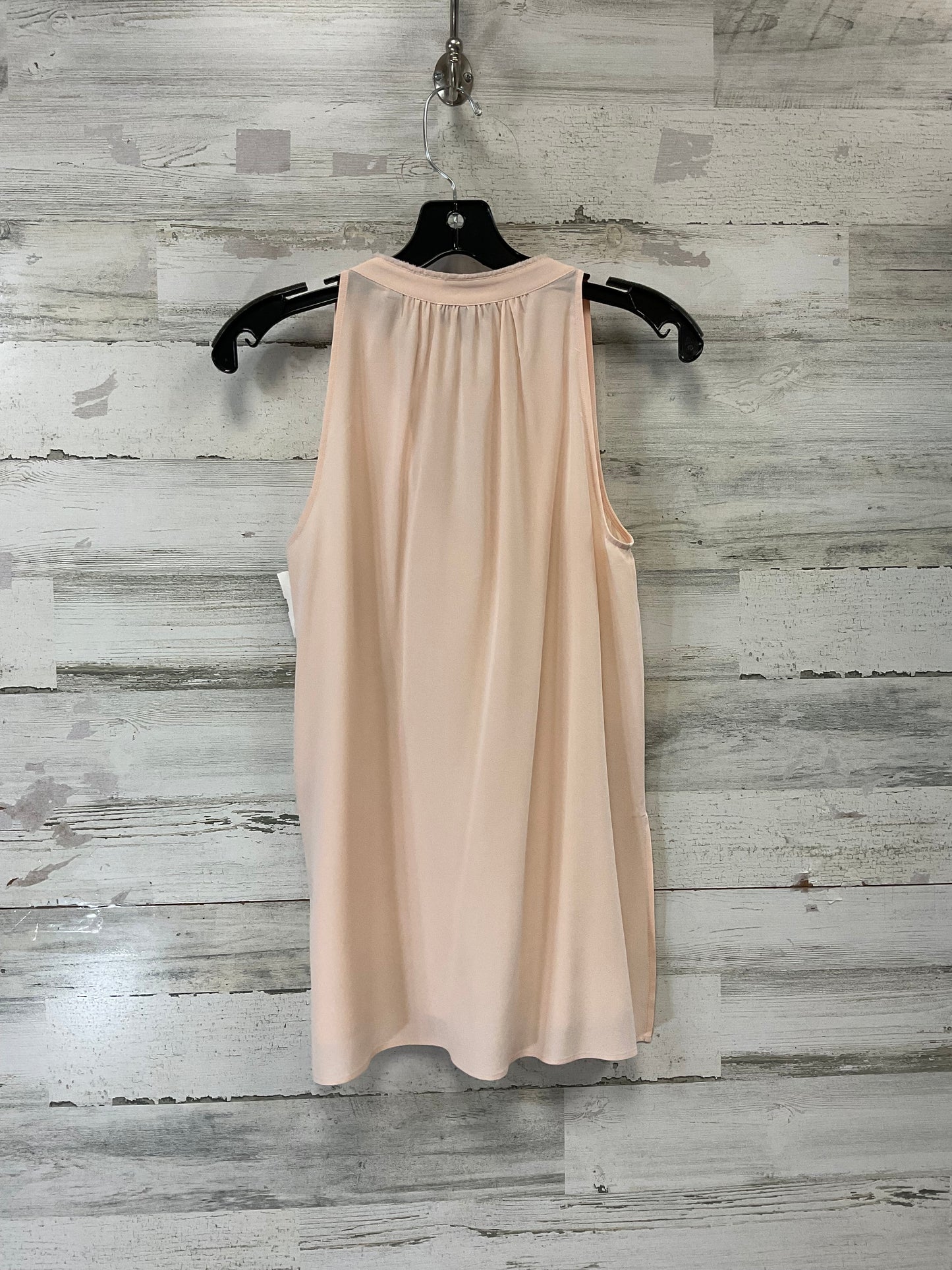 Top Sleeveless By Theory In Peach, Size: S