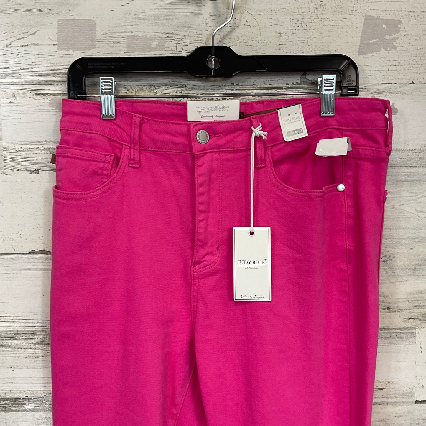 Jeans Flared By Judy Blue In Pink, Size: 10