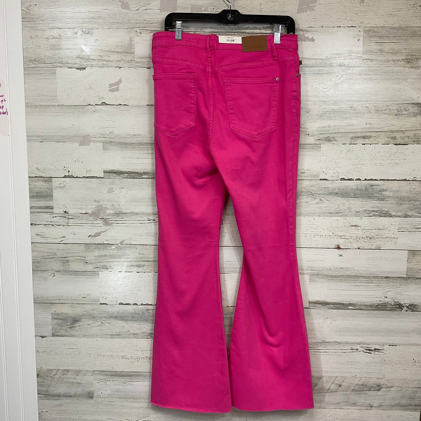 Jeans Flared By Judy Blue In Pink, Size: 10