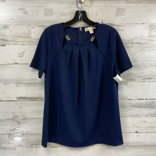 Top Short Sleeve By Michael By Michael Kors In Navy, Size: M