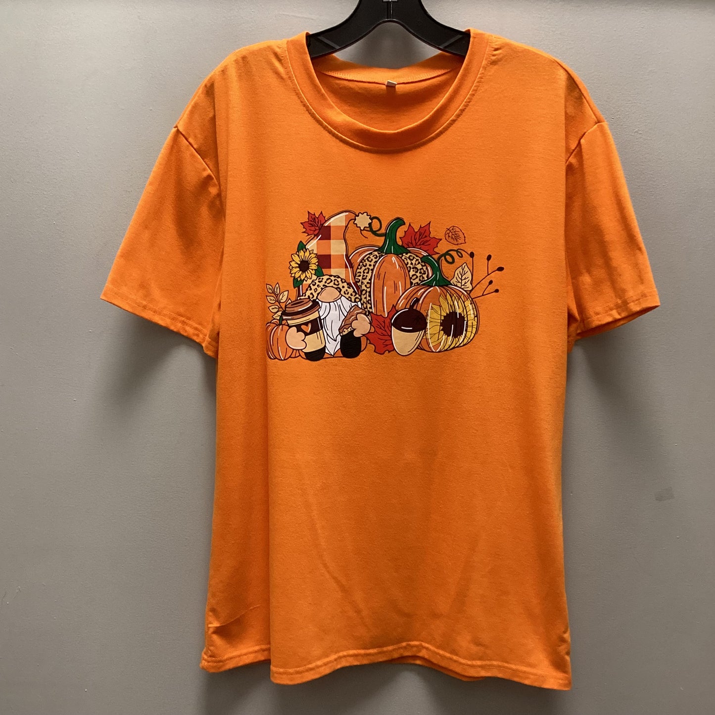 Top Short Sleeve By Clothes Mentor In Orange, Size: L