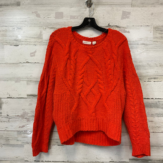 Sweater By Sleeping On Snow In Orange, Size: M