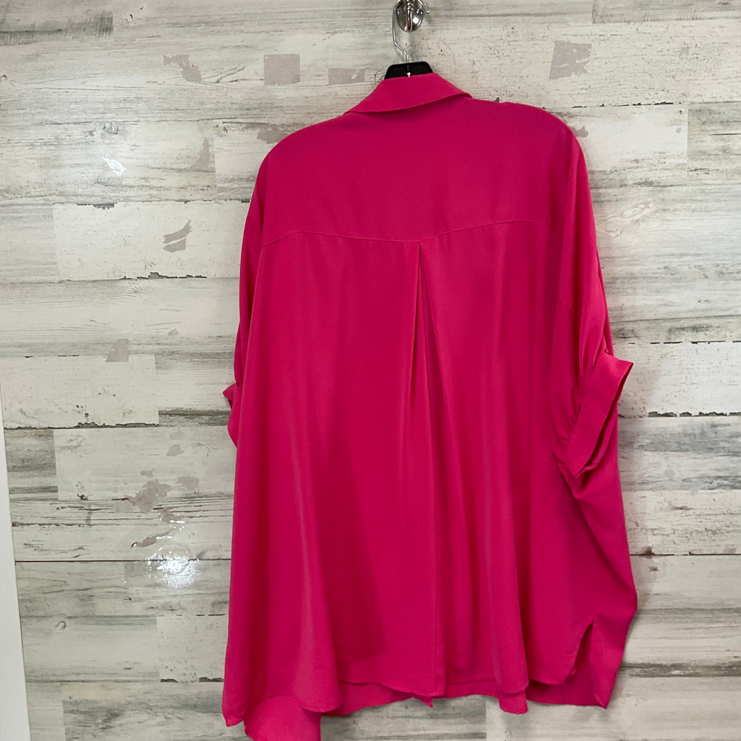 Top Short Sleeve By Entro In Pink, Size: S / M