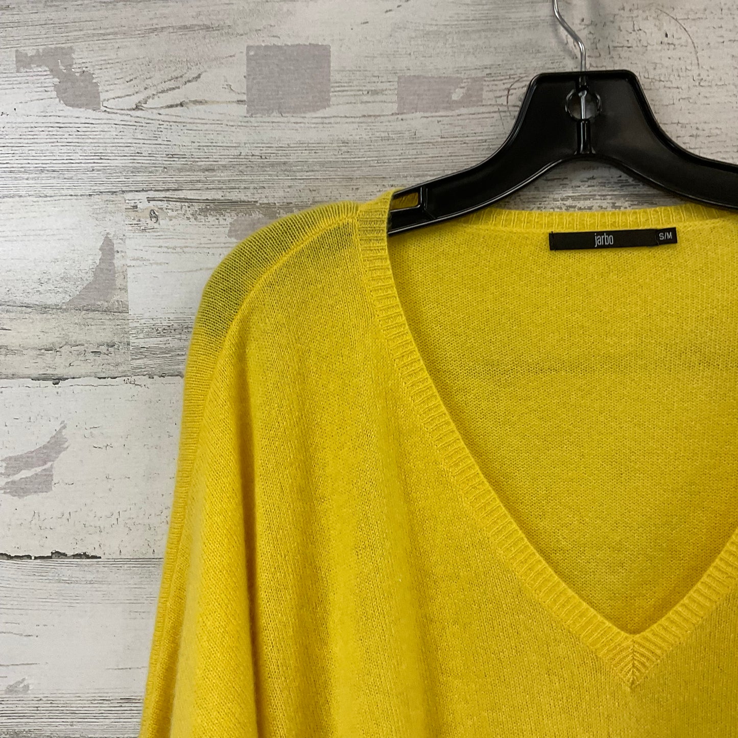 Sweater Cashmere By JARBO In Yellow, Size: S / M