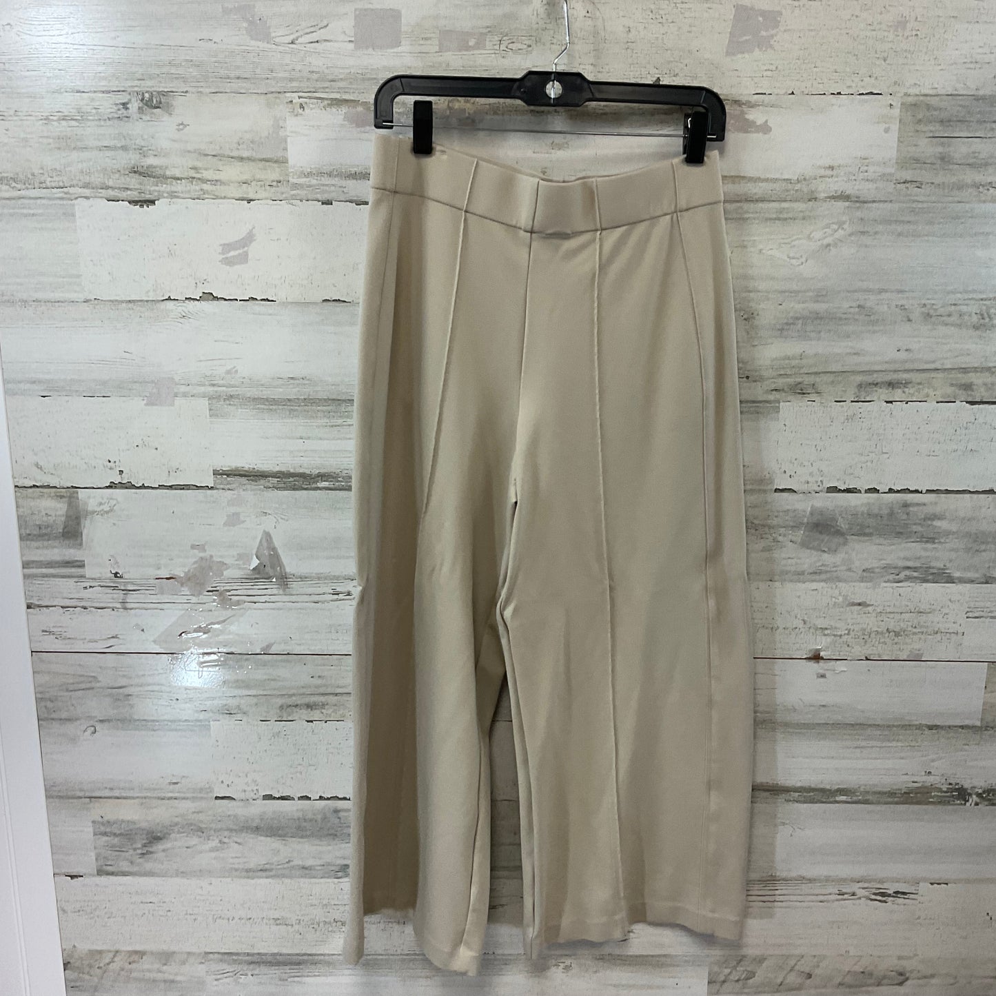 Pants Wide Leg By Jones And Co In Tan, Size: M