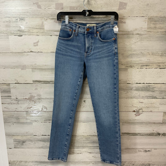 Jeans Skinny By Madewell In Blue Denim, Size: 00