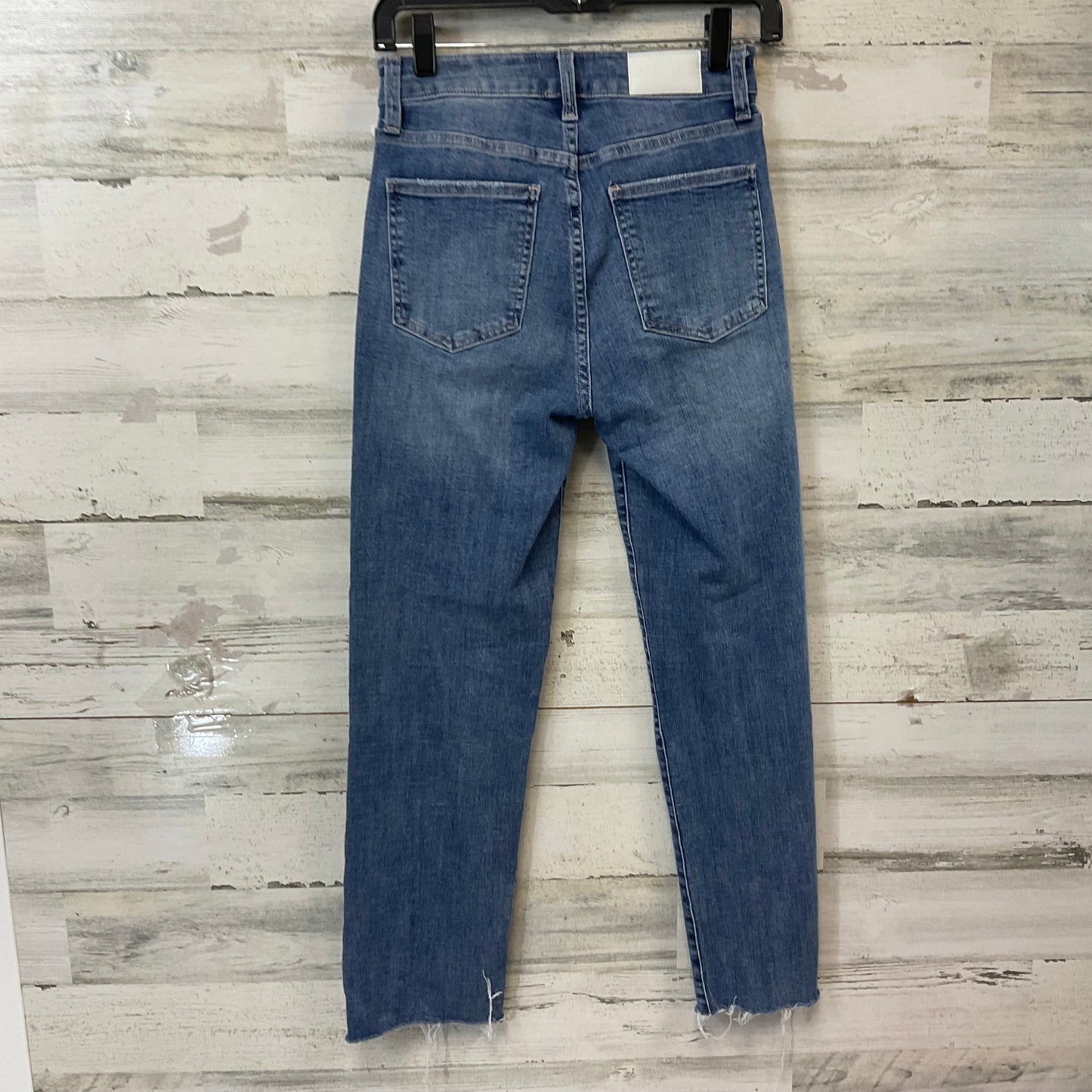 Jeans Straight By Pistola In Blue Denim, Size: 2