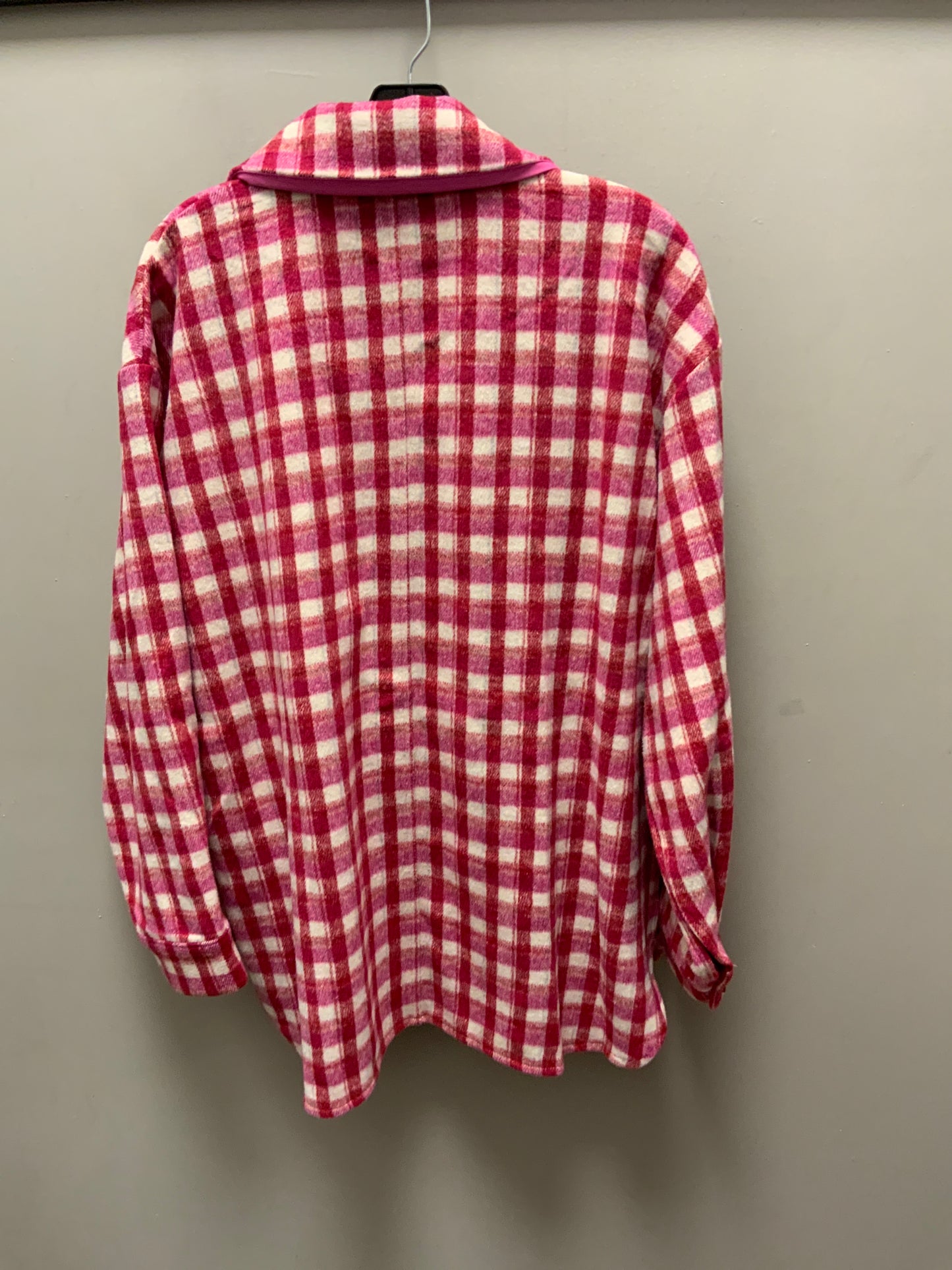 Jacket Shirt By Lili Sidonio In Red, Size: M