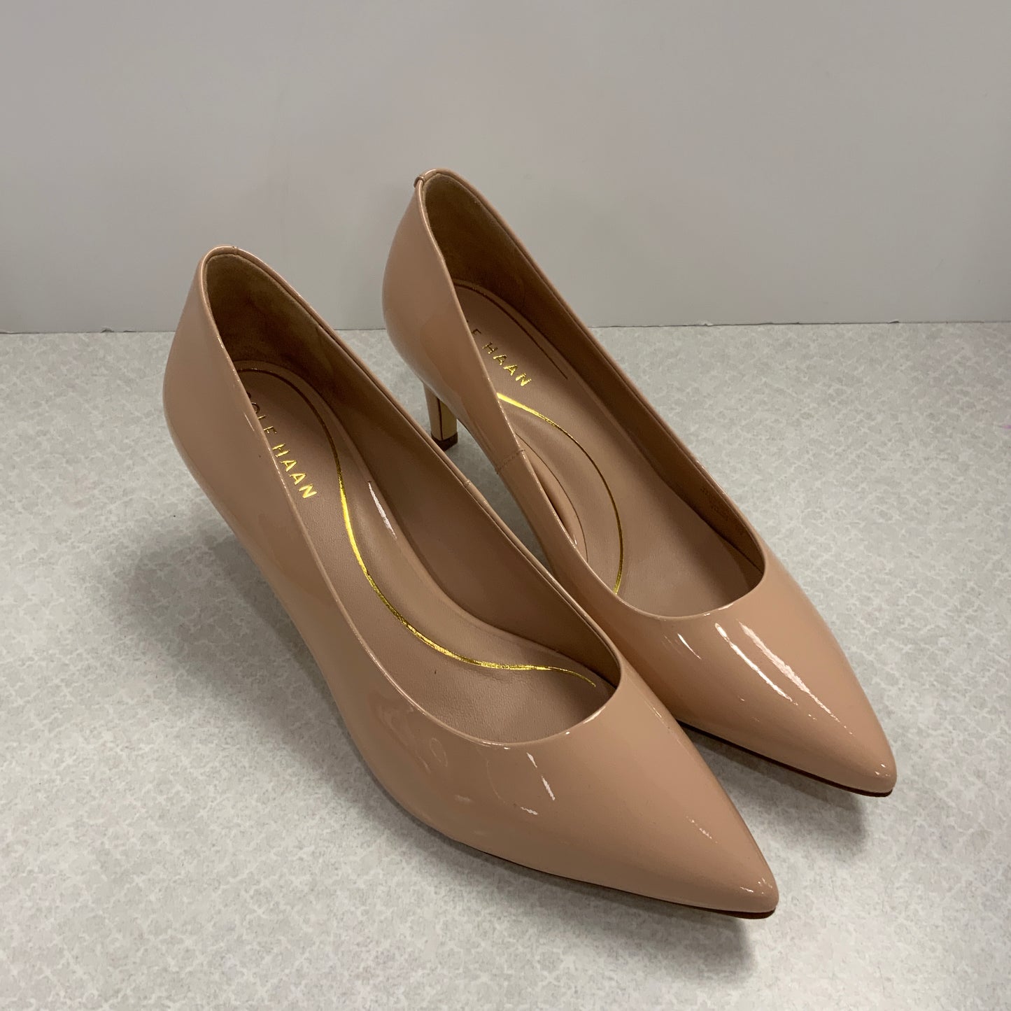 Shoes Heels Stiletto By Cole-haan In Tan, Size: 8.5