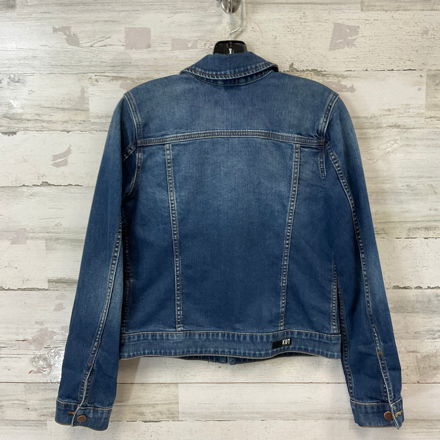 Jacket Denim By Kut In Blue Denim, Size: S