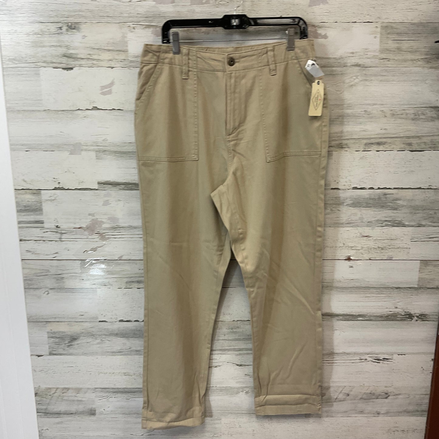 Pants Chinos & Khakis By St Johns Bay In Tan, Size: 14