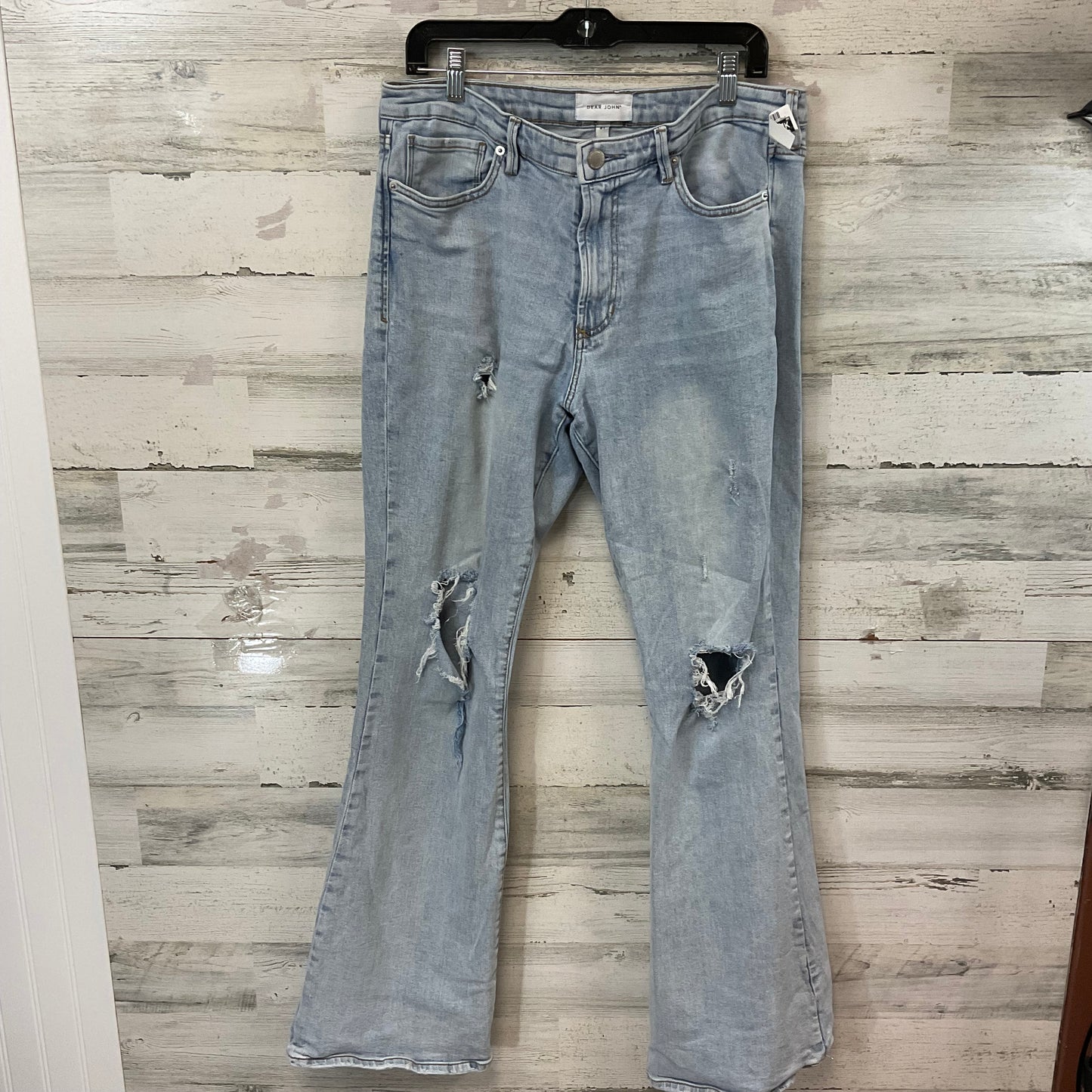 Jeans Flared By Dear John In Blue Denim, Size: 12