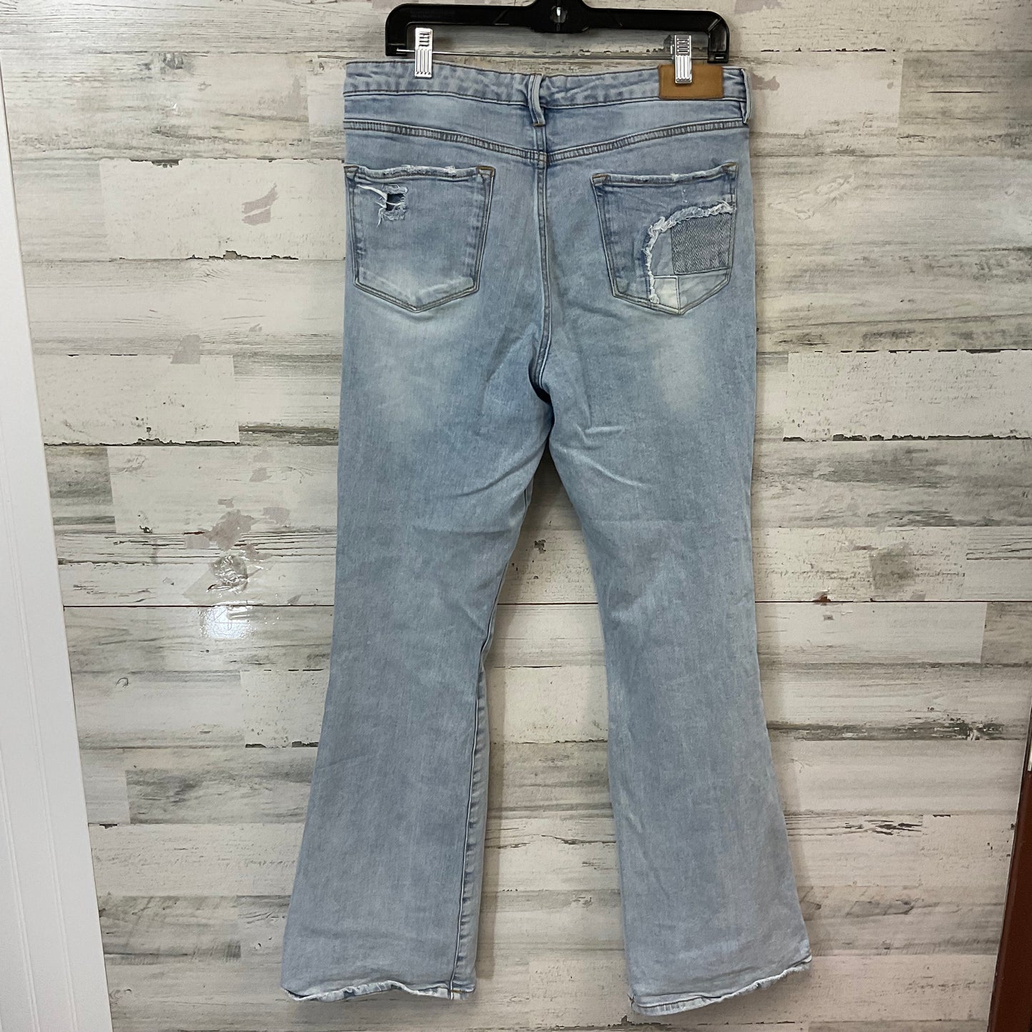 Jeans Flared By Dear John In Blue Denim, Size: 12