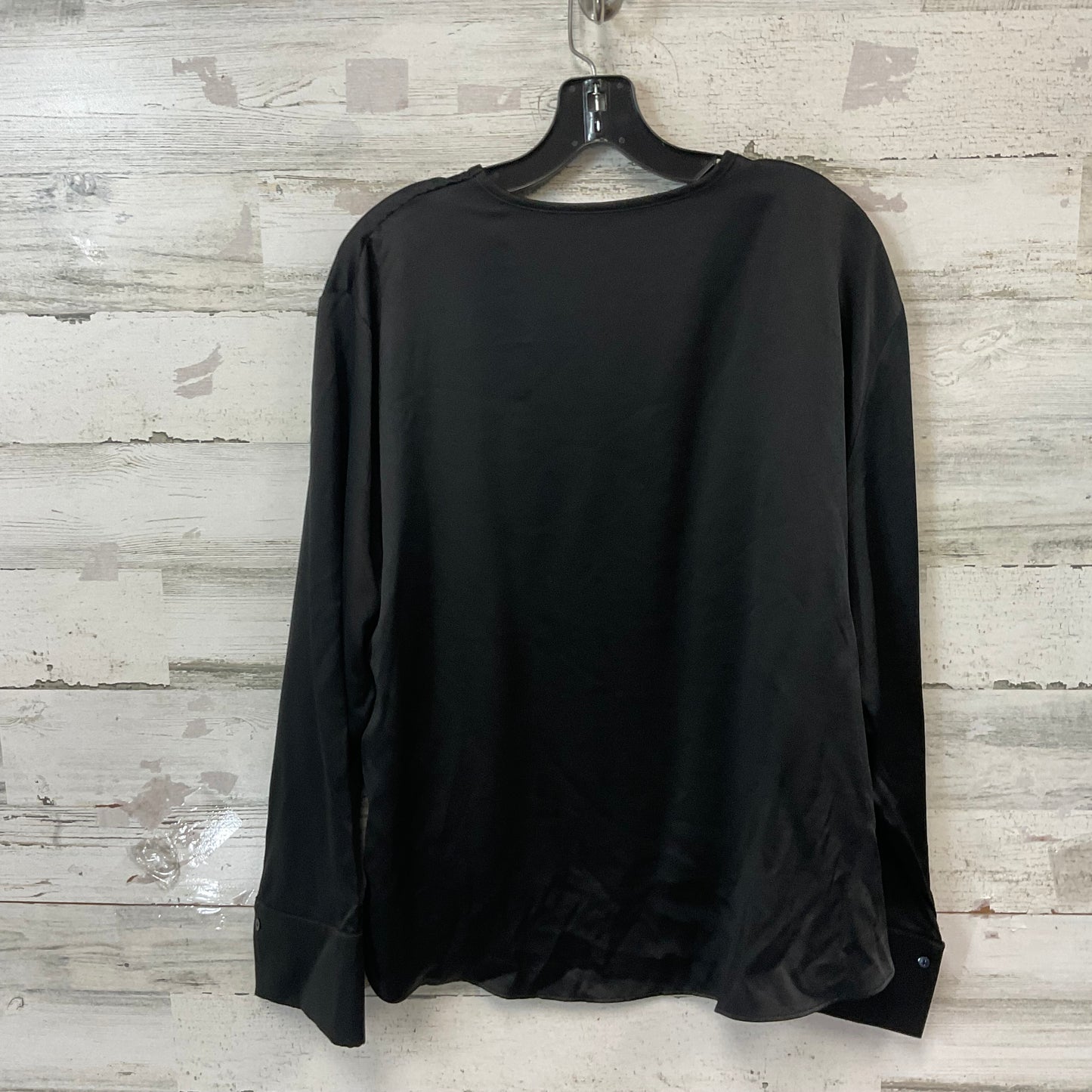 Blouse Long Sleeve By THE FRANKIE SHOP In Black, Size: M