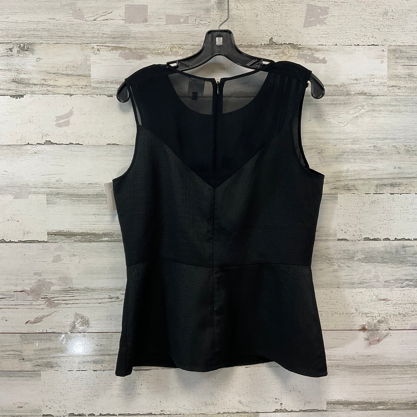 Top Sleeveless By Cabi In Black, Size: S