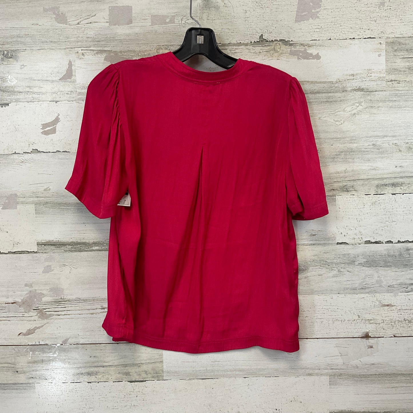 Top Short Sleeve By Evereve In Pink, Size: S