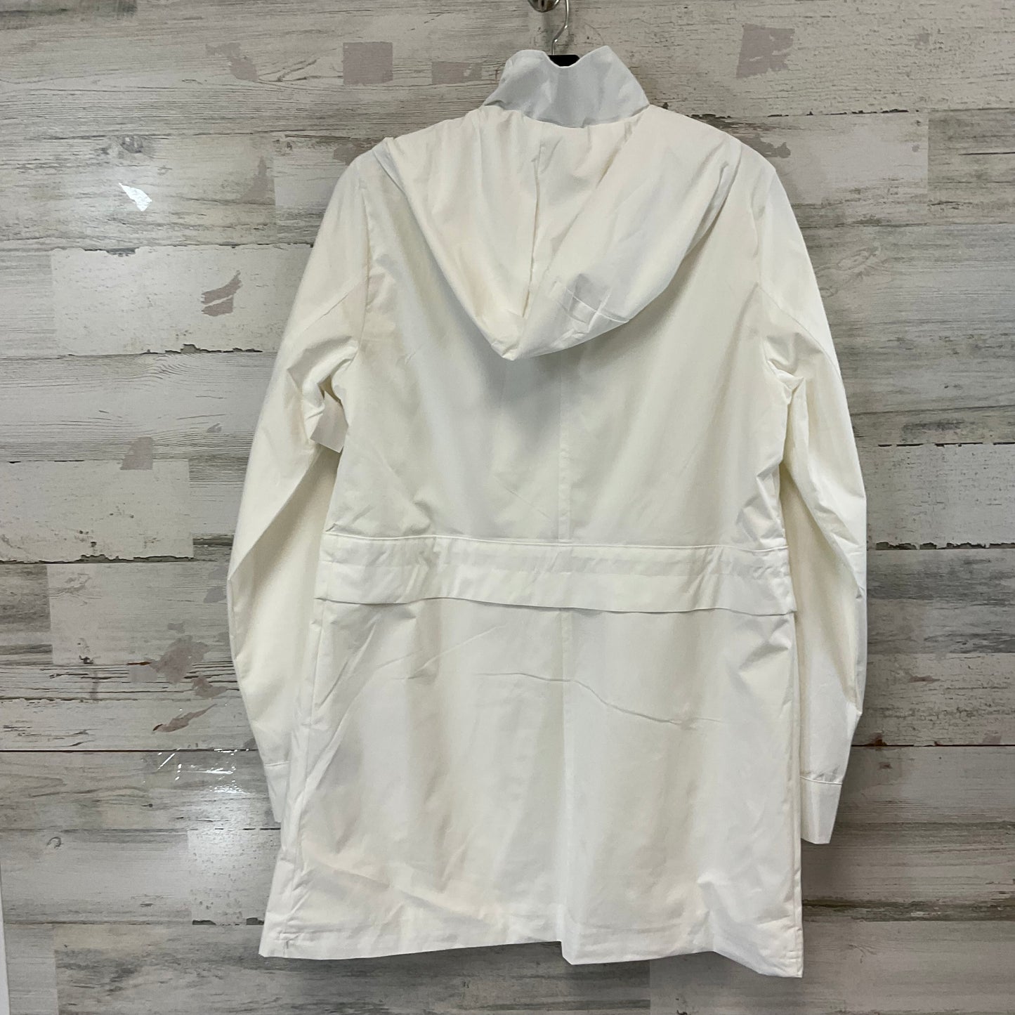 Jacket Windbreaker By Vince Camuto In White, Size: S