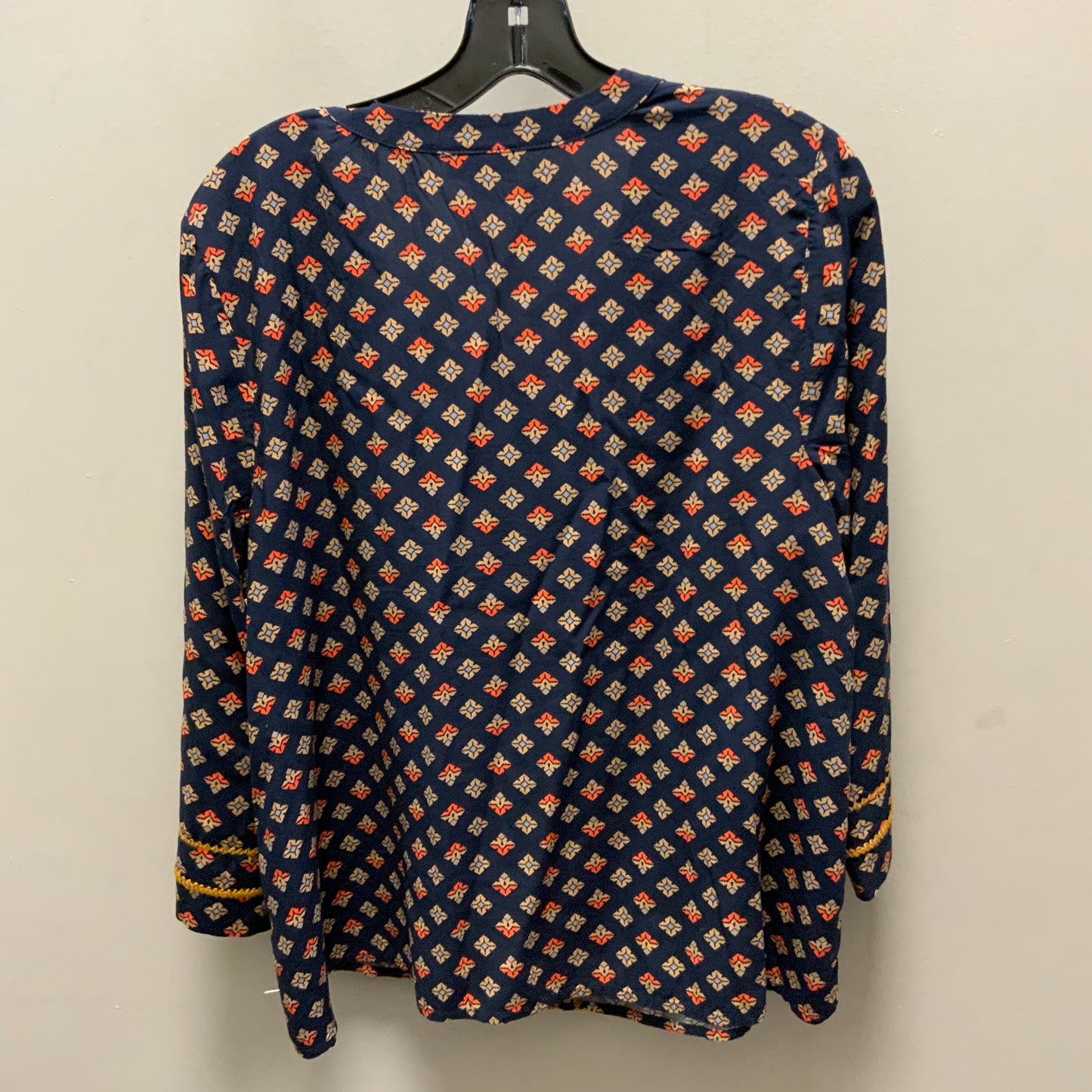 Top 3/4 Sleeve By J. Jill In Navy, Size: Lp