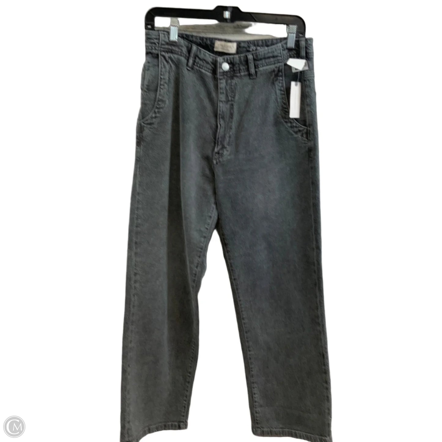 Jeans Wide Leg By Pilcro In Grey Denim, Size: 4