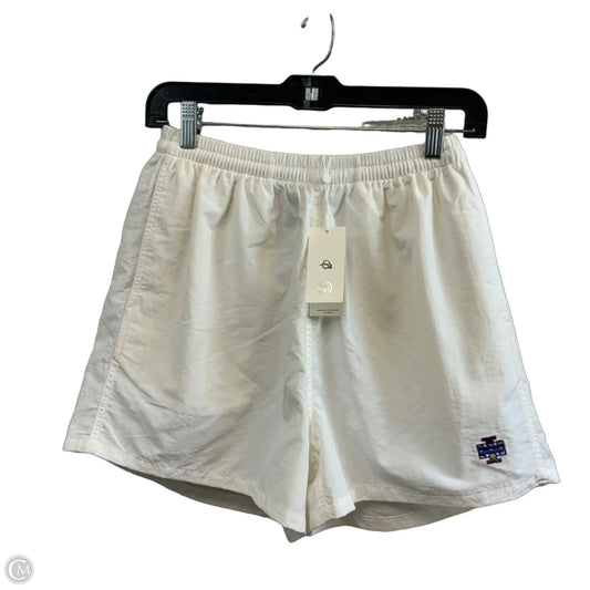 Athletic Shorts Designer By Tory Burch In White, Size: S