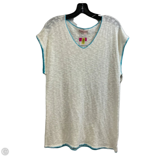 Top Short Sleeve By Fresh Produce In White, Size: XS / S