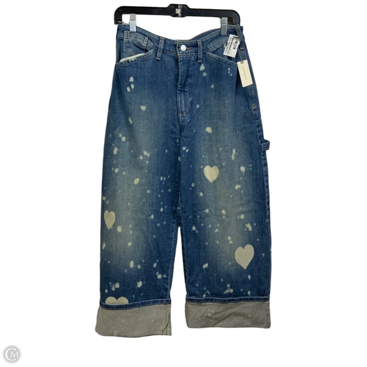Jeans Wide Leg By Pilcro In Blue Denim, Size: 6