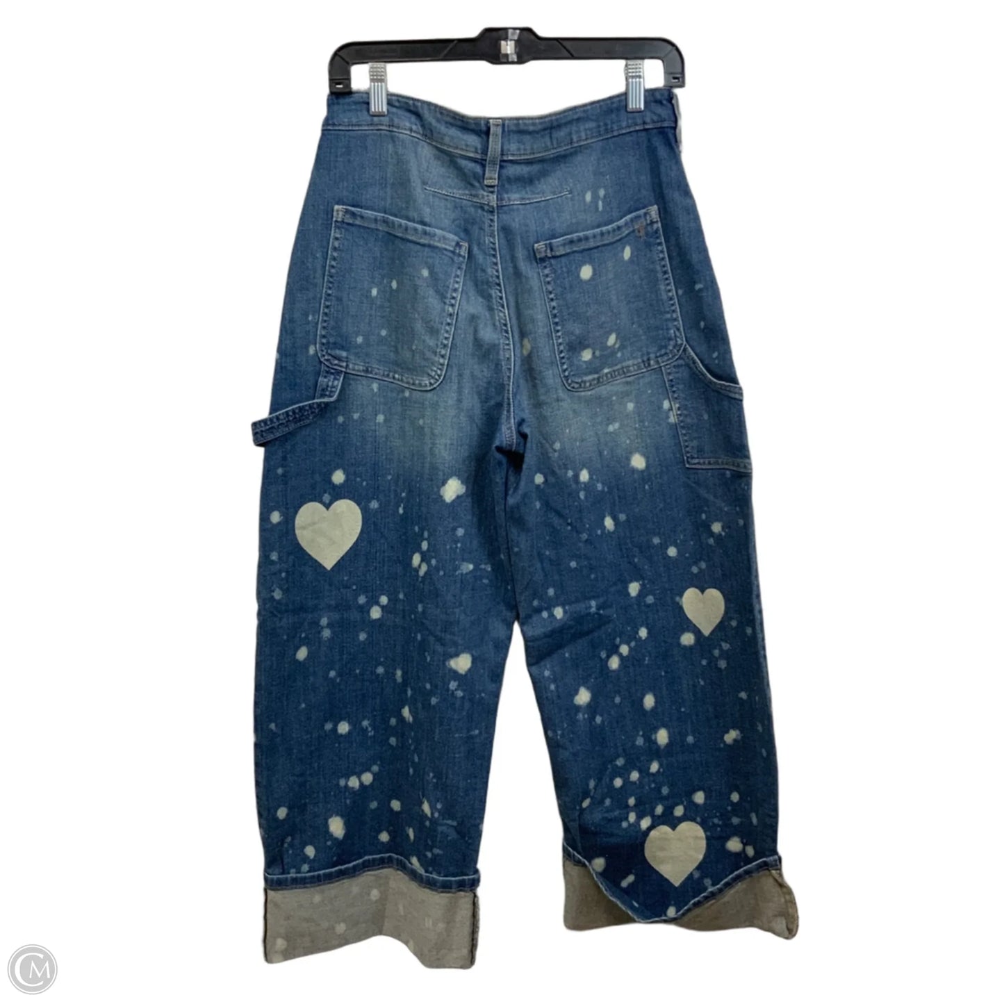 Jeans Wide Leg By Pilcro In Blue Denim, Size: 6