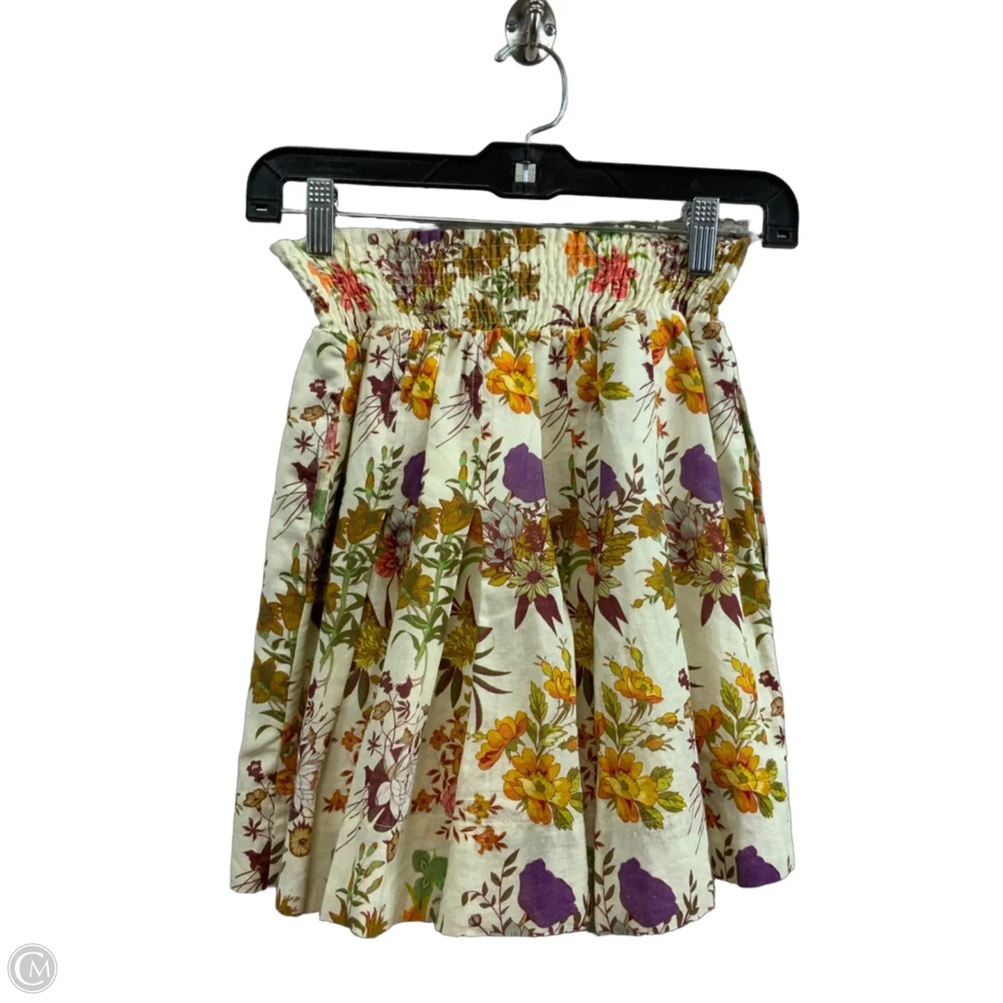 Skirt Mini & Short By BURU In Cream, Size: Xs