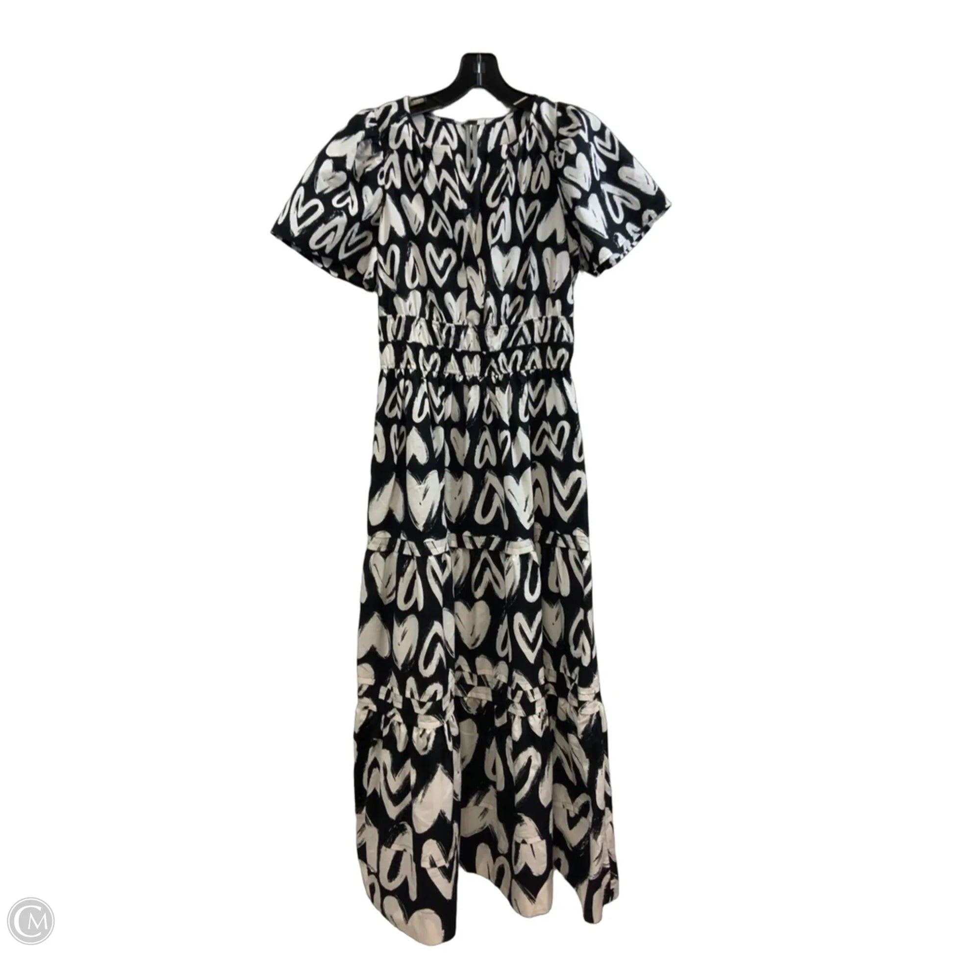 Dress Casual Maxi By Anthropologie In Black, Size: Xxs