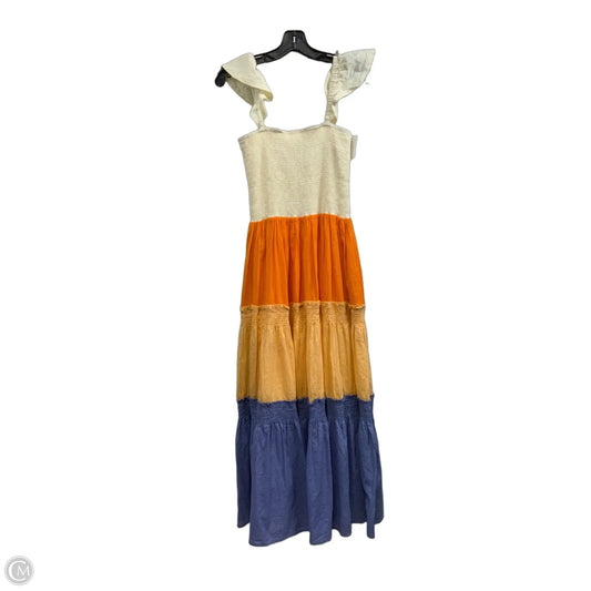 Dress Casual Maxi By SUNSHINE TIENDA In Orange, Size:XS/  S