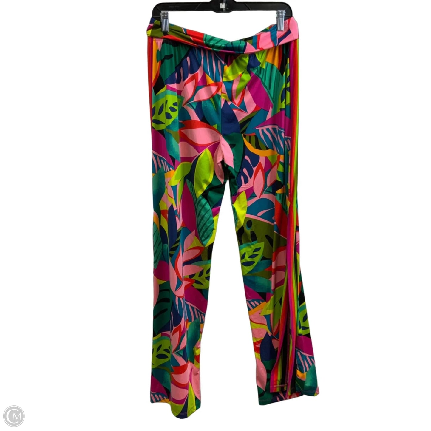 Pants Wide Leg By Trina Turk In Green, Size: L