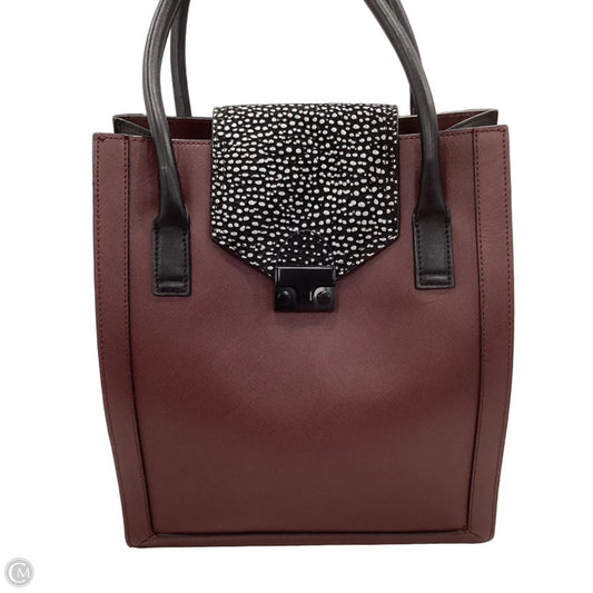 Handbag Leather By Loeffler Randall, Size: Medium