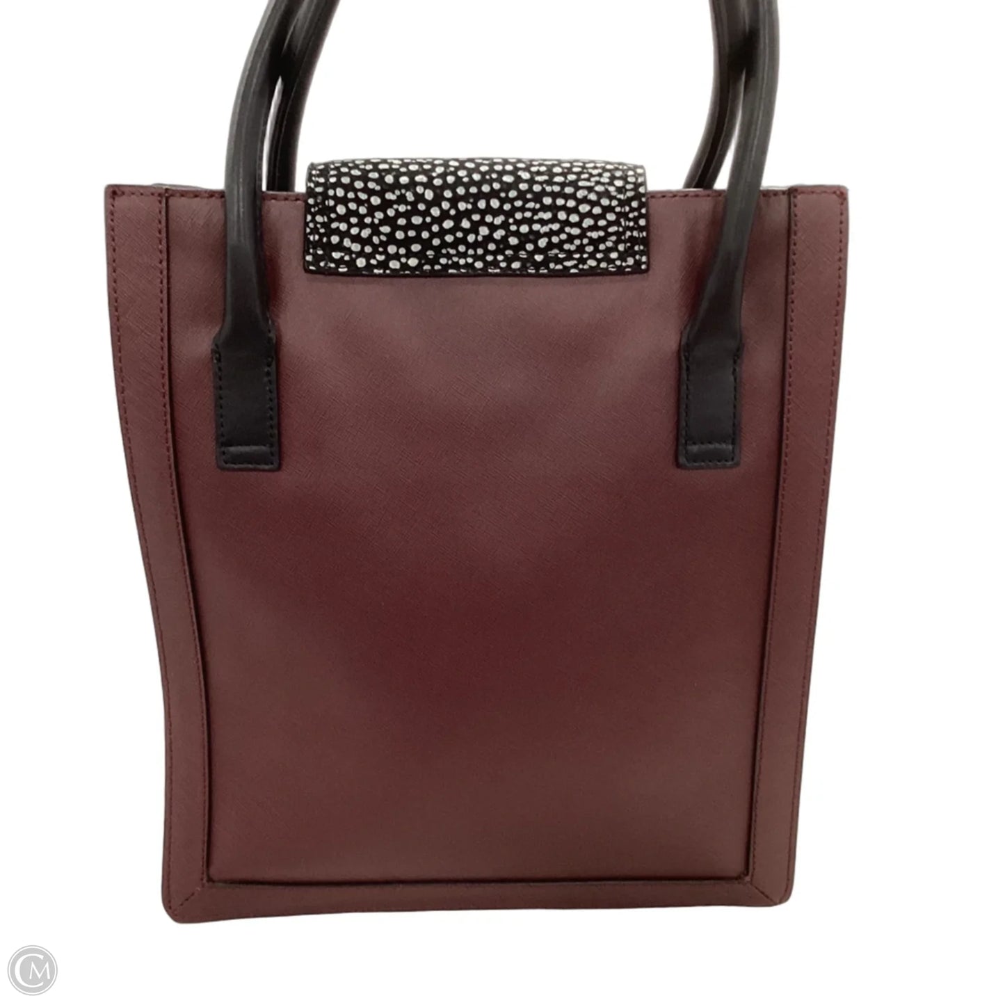 Handbag Leather By Loeffler Randall, Size: Medium