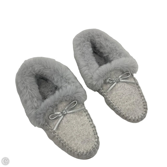 Slippers By J. Crew In Grey, Size: 11
